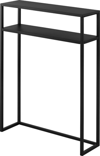 Tower konsolipöytä 2 tasoa musta