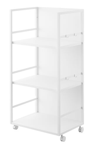 Tower säilytysvaunu 3 tasoa valk.
