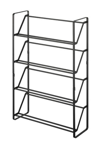 Frame kenkäteline 4 tasoa musta