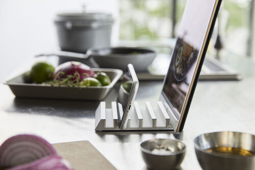 Tower puhelin-/tablettiteline valk.
